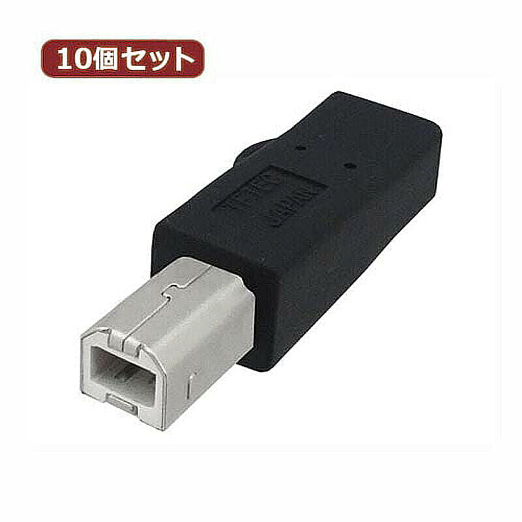 10個セット 3Aカンパニー USB2.0 microUSB(メス)-B(オス) UAD-MCBB UAD-MCBBX10 管理No. 4589452979486