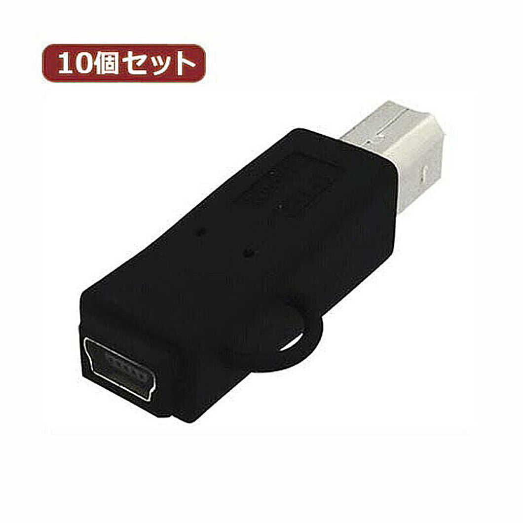 10個セット 3Aカンパニー USB2.0 miniUSB(メス)-B(オス) UAD-MNBB UAD-MNBBX10 管理No. 4589452979455